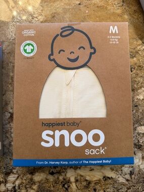 Happiest Baby Snoo Sack Infant Sleep Sack in Cream (M)
